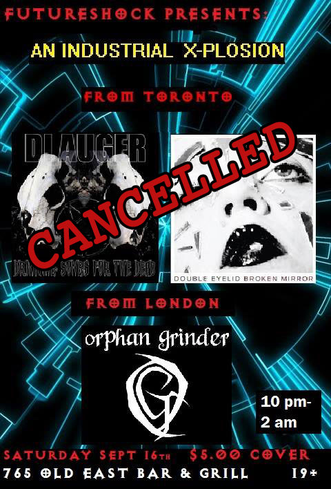 London Ontario gig cancelled