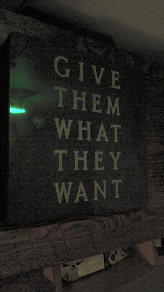 Give them what they want